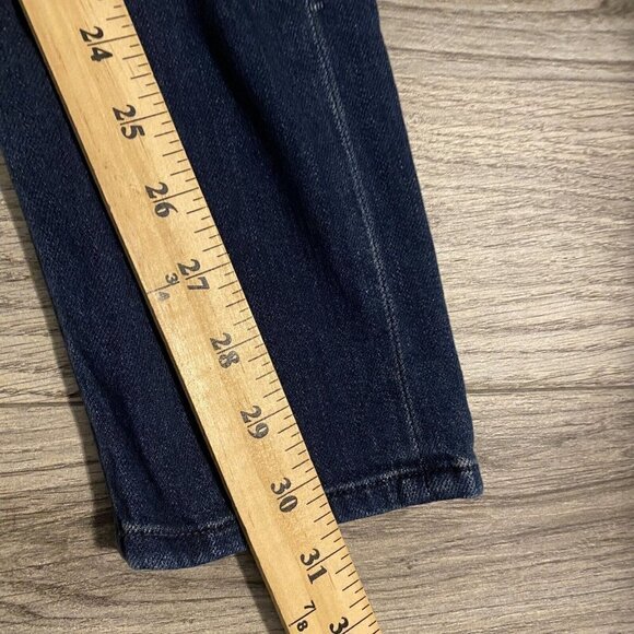 Rag & Bone Women’s Size 27 Distressed Skinny Jeans Denim Dark Blue Wash - Picture 9 of 10